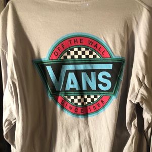 Vans long sleeve t shirt